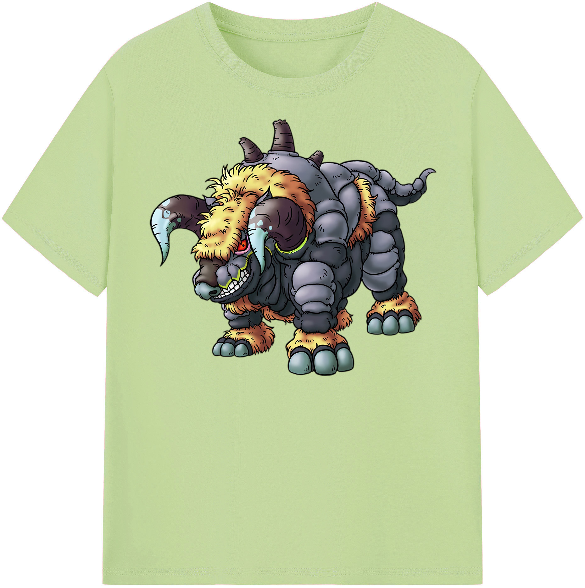 （画像用） ドラゴンクエスト Doragon Kuesuto Dragon Quest 綿100％半袖Tシャツ（フロントプリント）